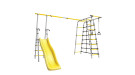 Спортивно-игровой комплекс ROMANA Богатырь Плюс-2 103.12.06 серый/желтый без качелей (серый/желтый без качелей)