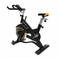Спин-байк с консолью профессиональный BRONZE GYM INSPIRE